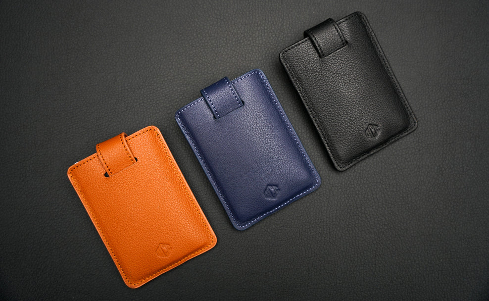 edc leather wallet