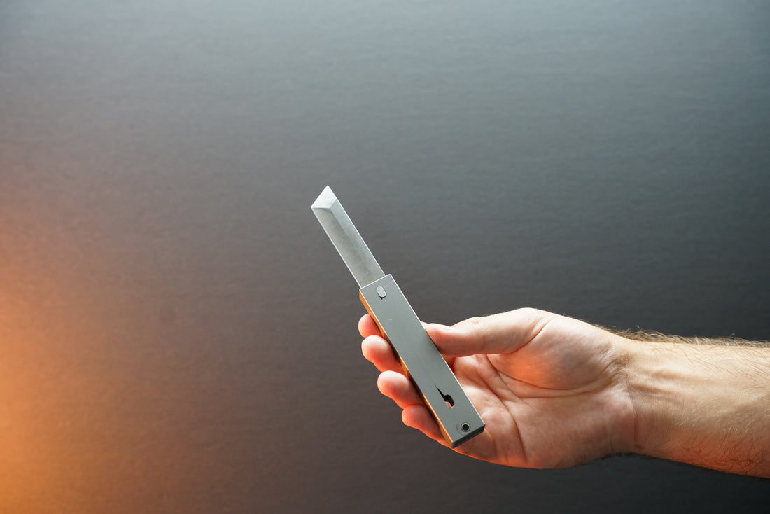 how to clean titanium knife