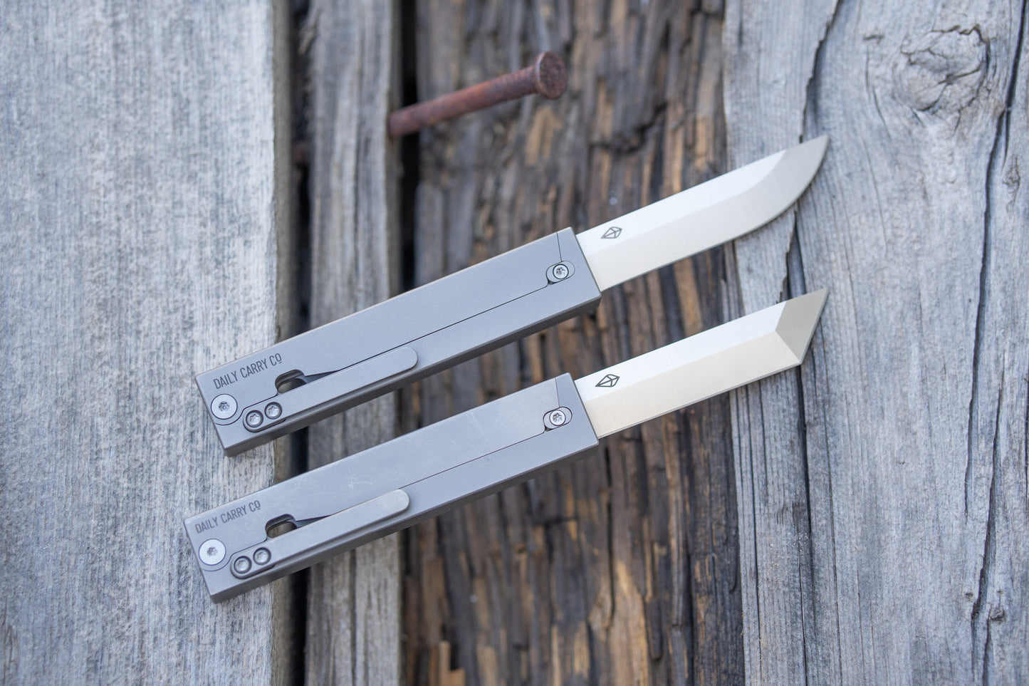 Parachute - Titanium Gravity Knife Gen 2.