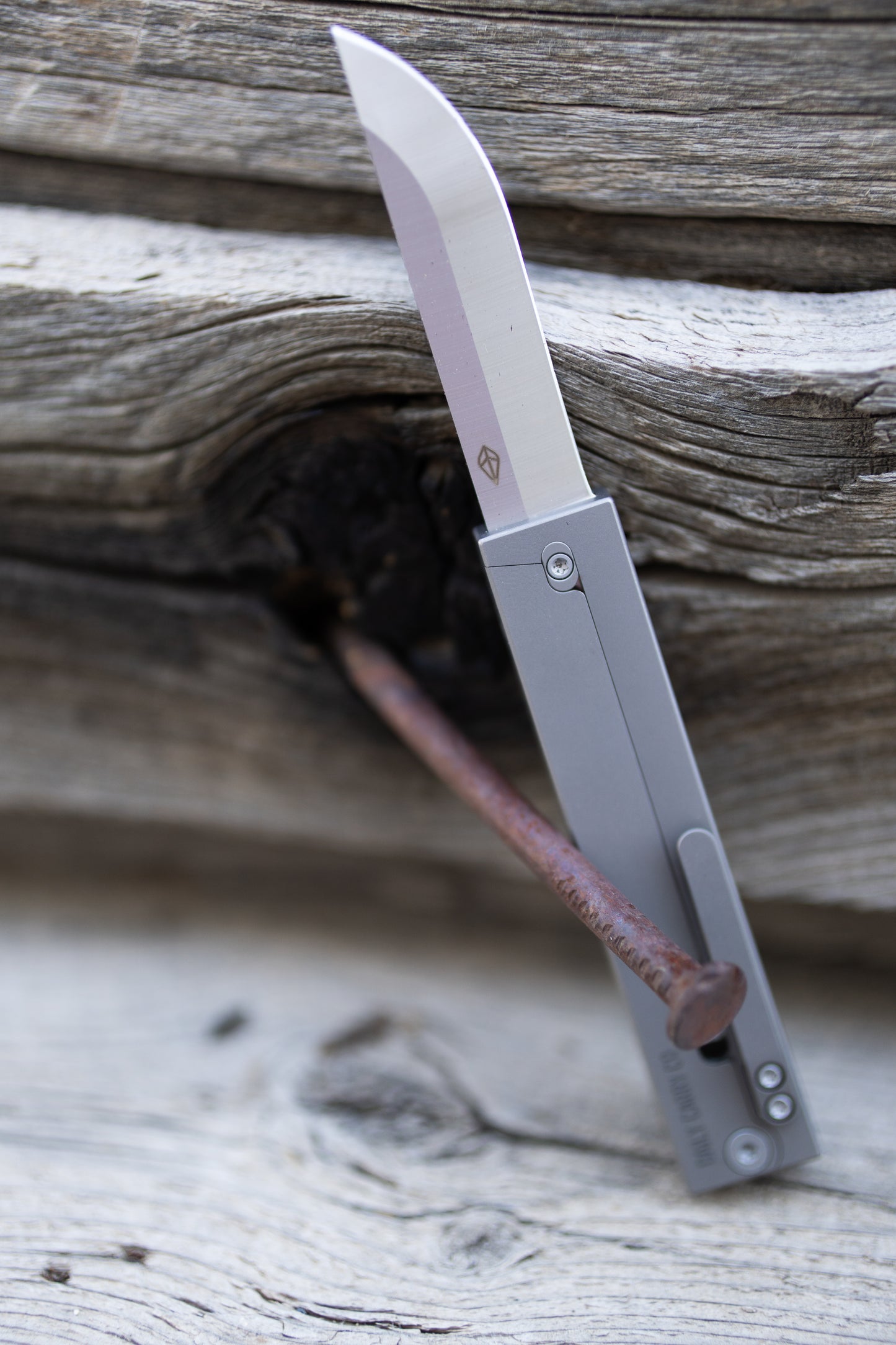 Parachute - Titanium Gravity Knife Gen 2.