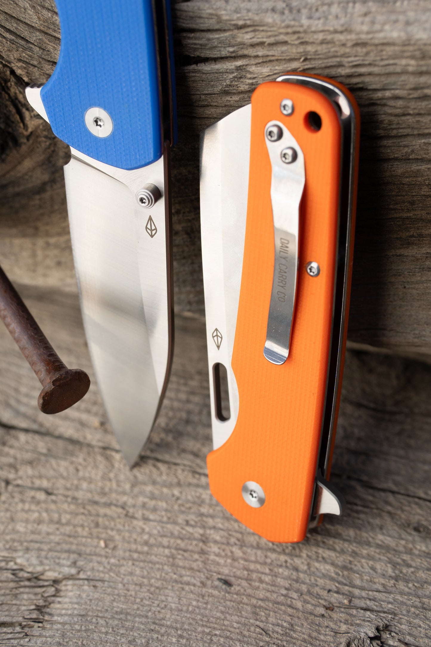 Gauntlet Button Lock Folding Knife