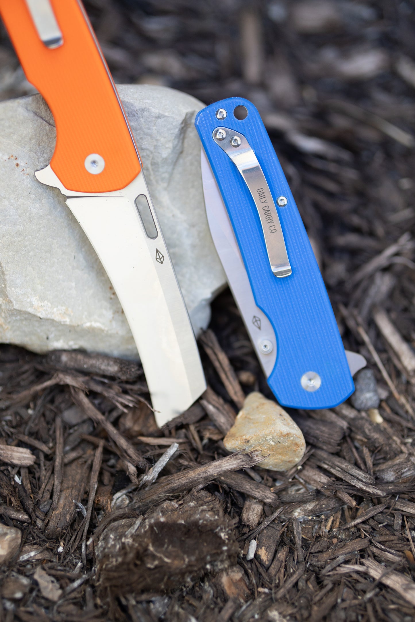 Gauntlet Button Lock Folding Knife