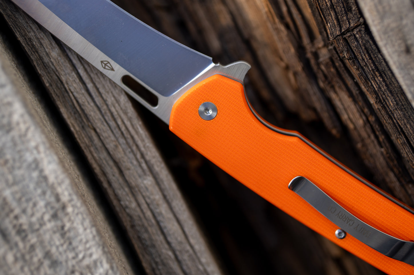 Gauntlet Button Lock Folding Knife