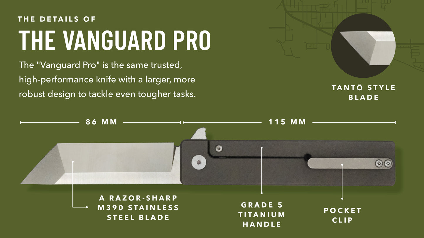 Vanguard : Titanium Assisted Opening Knife