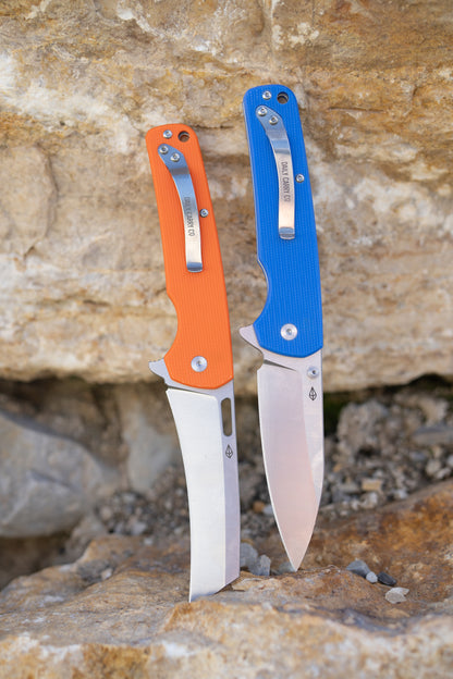 Gauntlet Button Lock Folding Knife