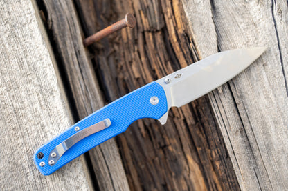 Gauntlet Button Lock Folding Knife