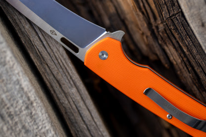 Gauntlet Button Lock Folding Knife