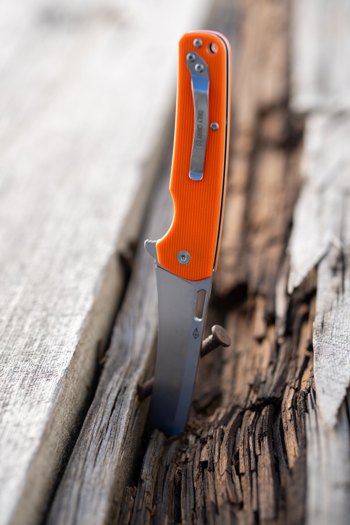 Gauntlet Button Lock Folding Knife