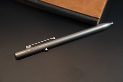 TiPen — Titanium Bolt-Action Pen