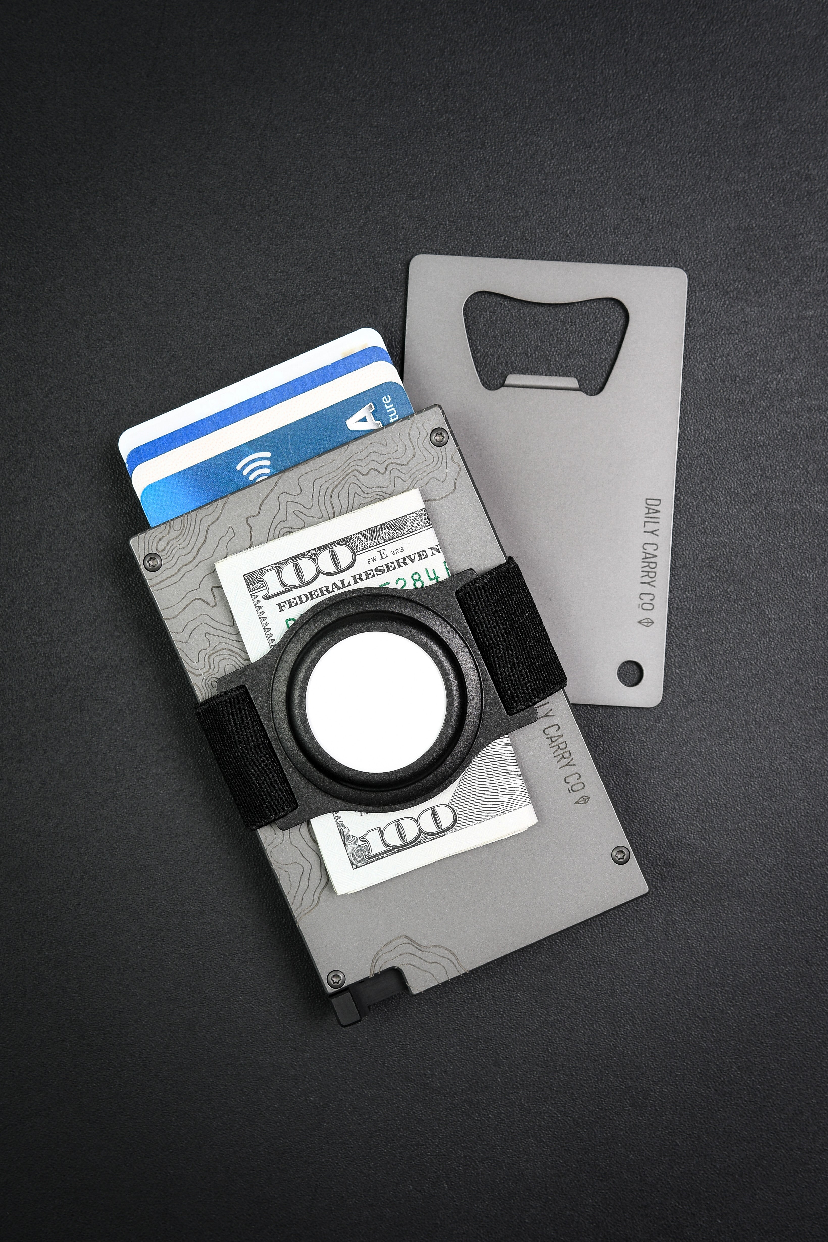 The Aegis Minimalist Titanium Card Wallet