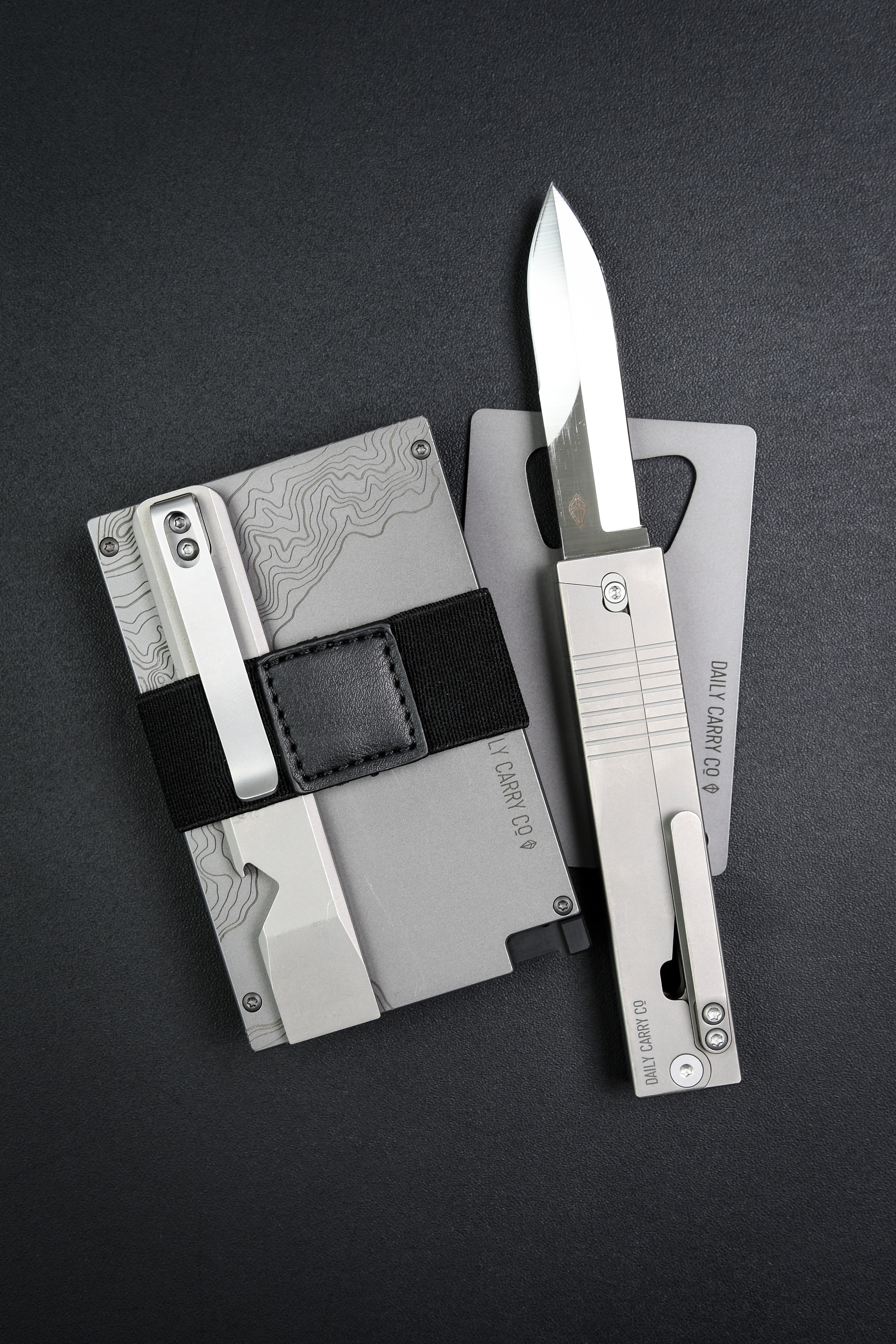 The Aegis Minimalist Titanium Card Wallet