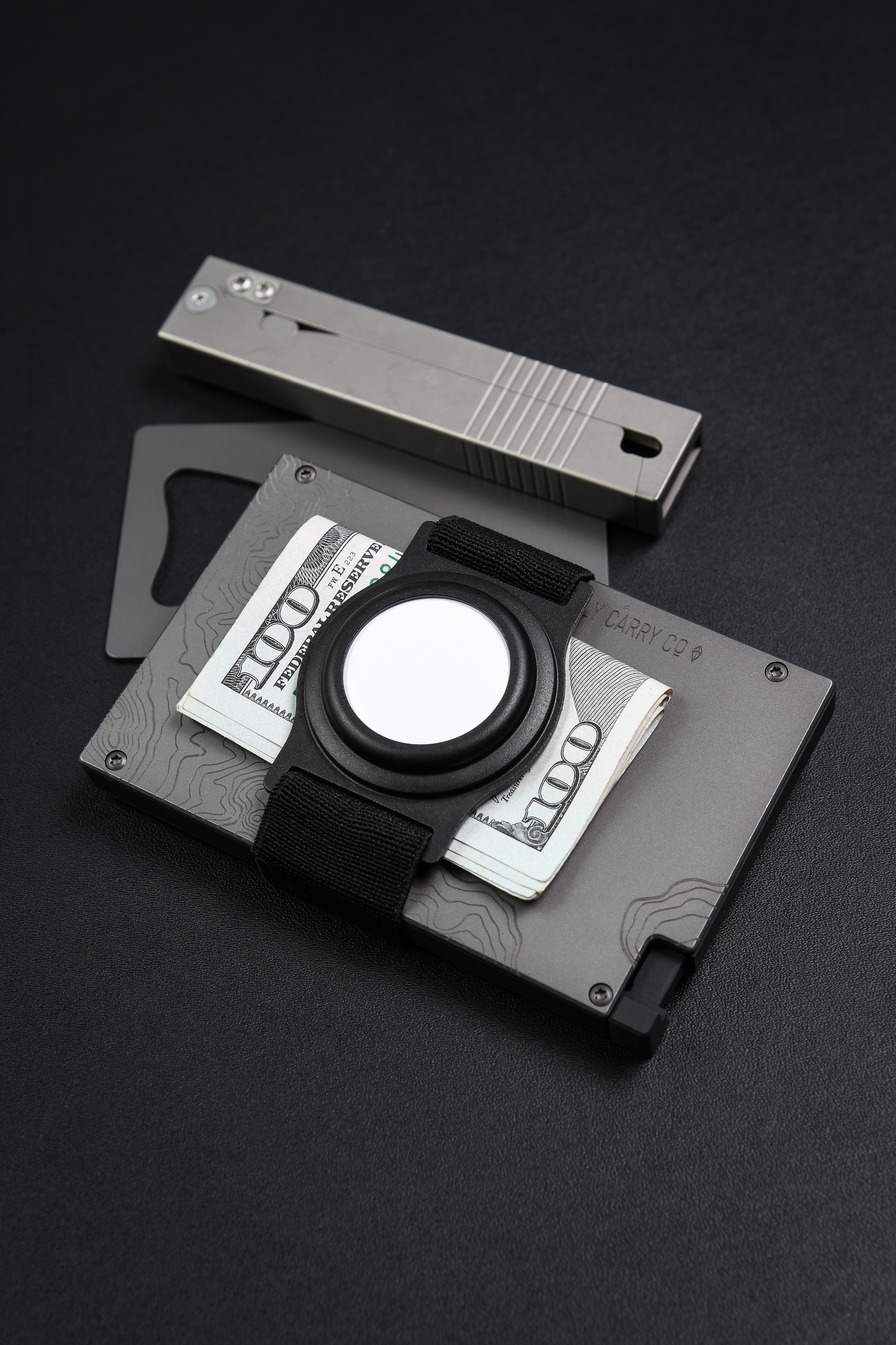 The Aegis Minimalist Titanium Card Wallet