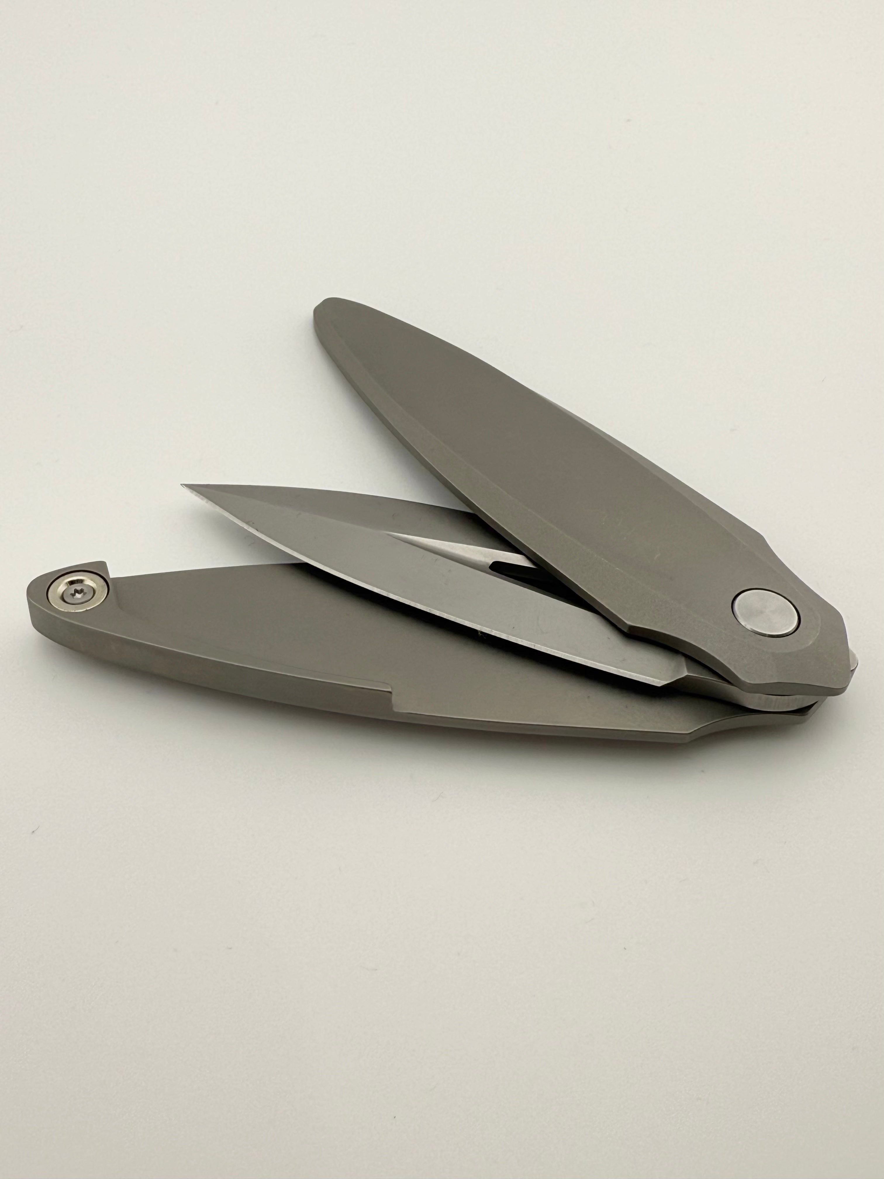 Sibat - Magnetic Titanium Balisong Knife - DailyCarryCo - Everyday ...
